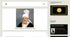 Desktop Screenshot of ahmadija.ba